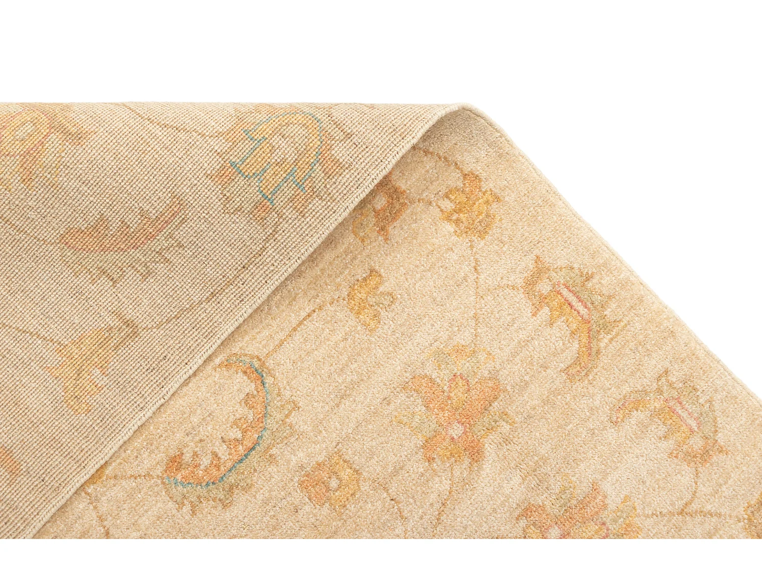 Wollteppich 180x238 Beige Ziegler