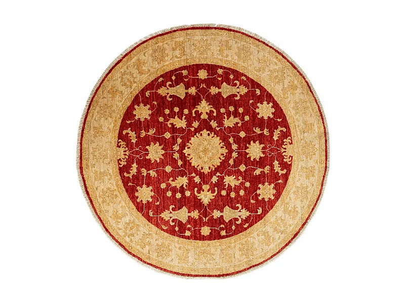 Tappeto in lana 147x150 rosso Kaizar