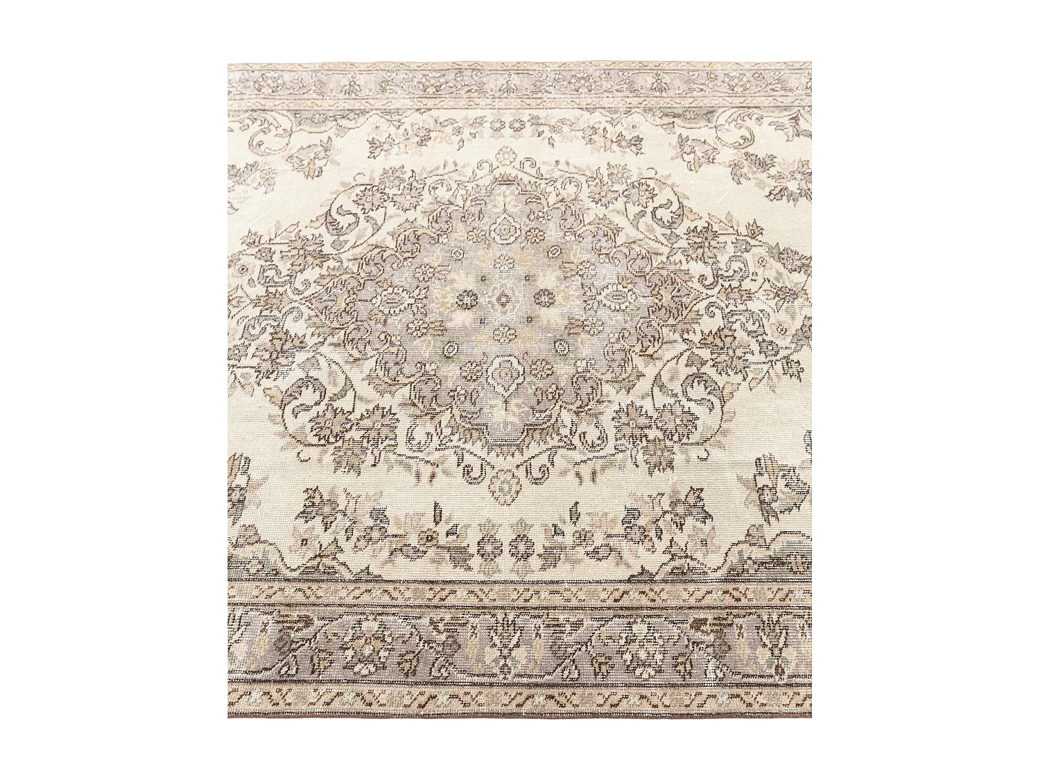 Tapis de laine 155x267 beige Ultra Vintage