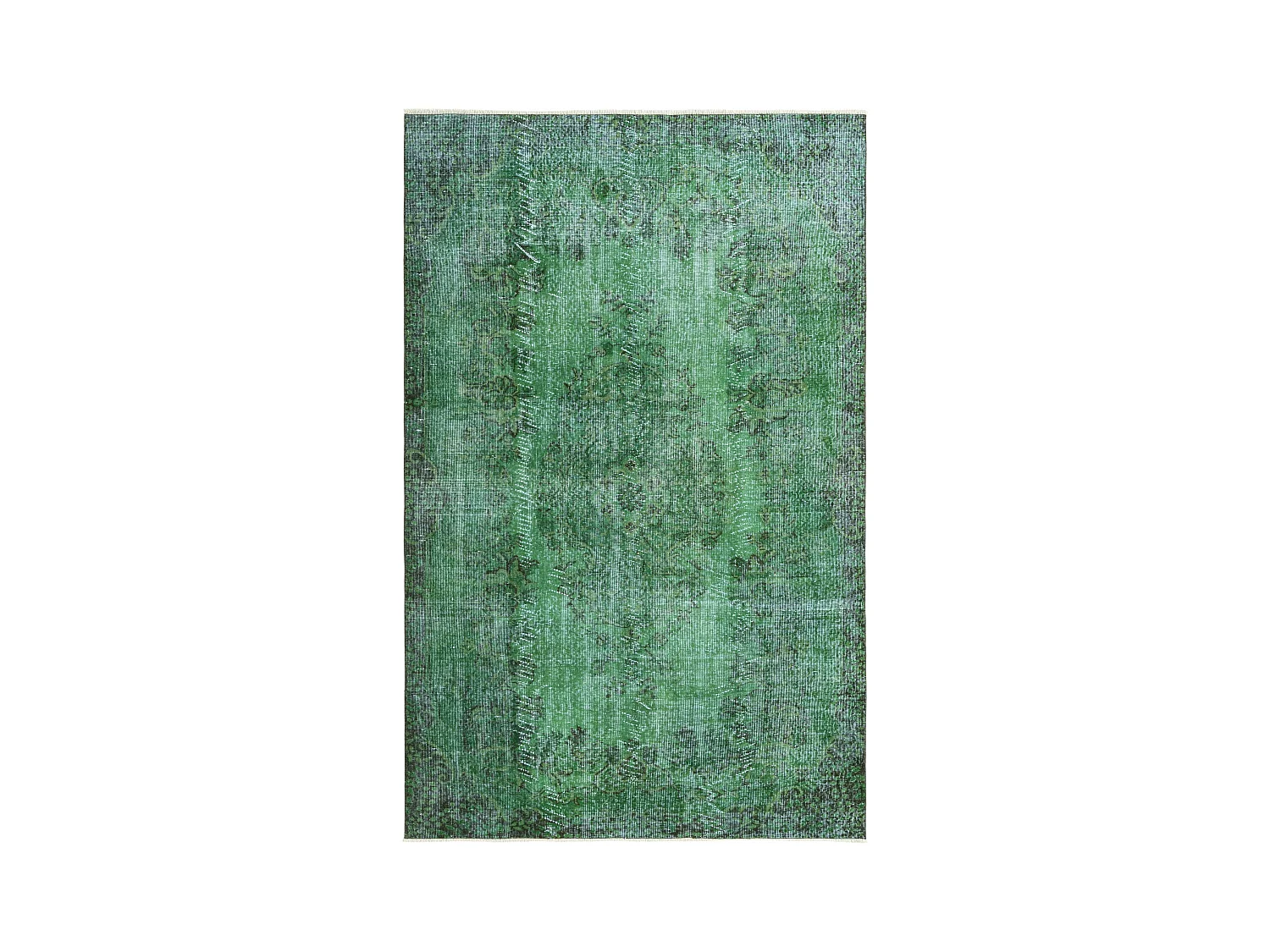 Tapis de laine 175x277 vert Ultra Vintage