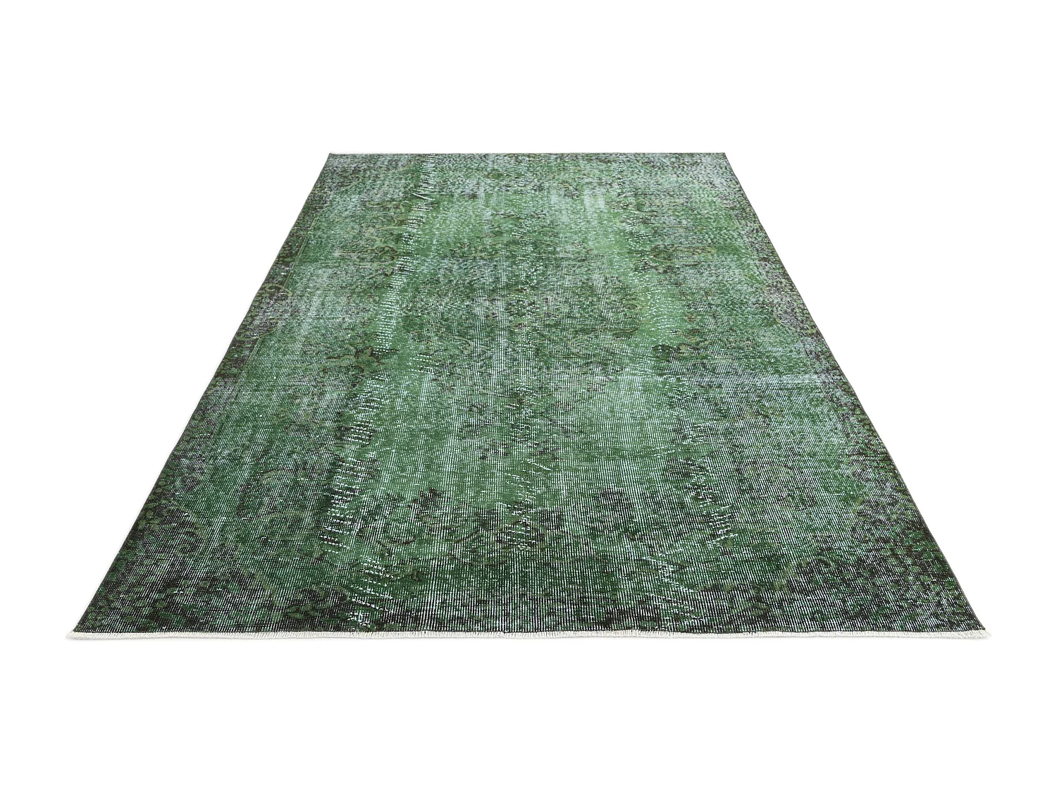 Tapis de laine 175x277 vert Ultra Vintage