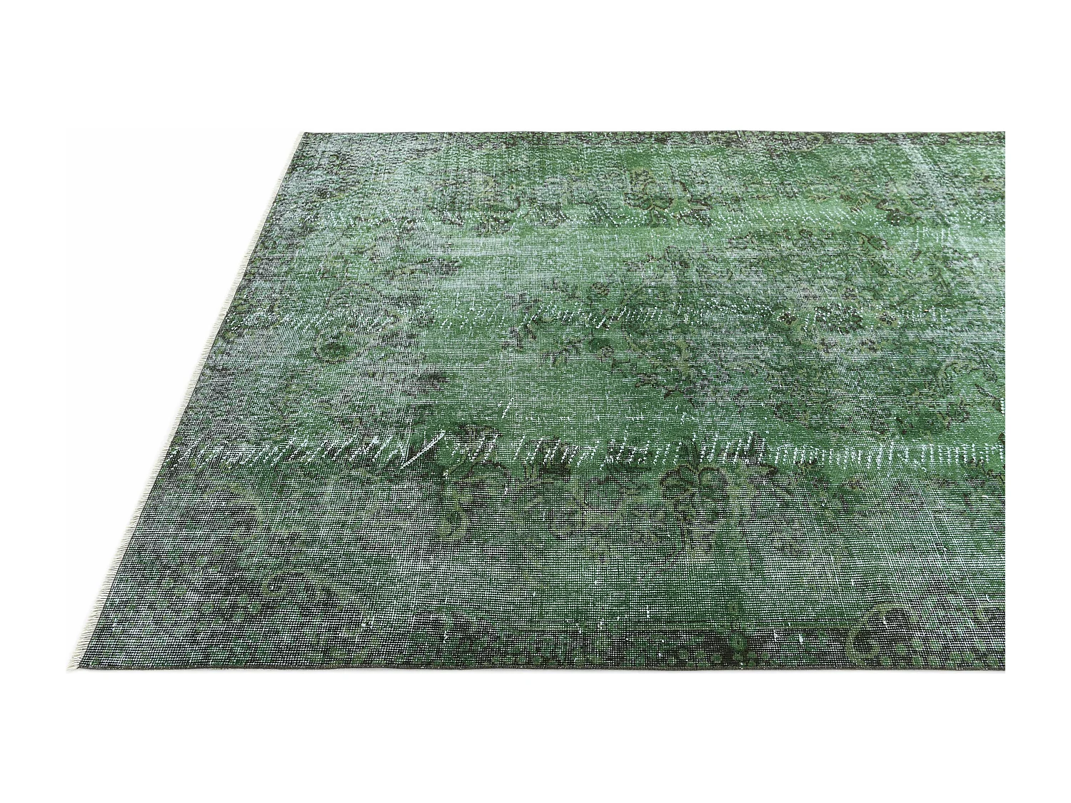 Tapis de laine 175x277 vert Ultra Vintage