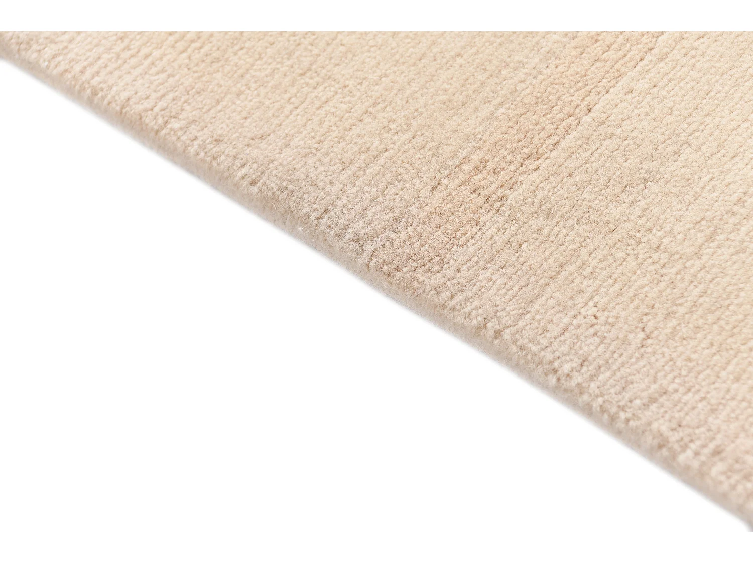 Läufer-Wollteppich 81x295 Beige Darya