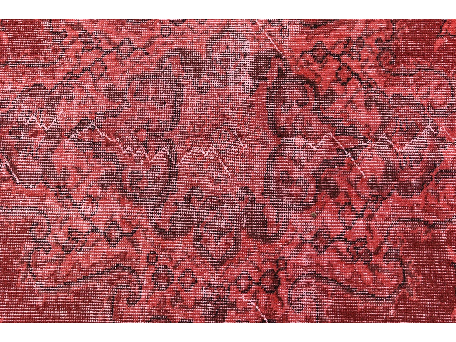 Tapis de laine 170x279 rouge Ultra Vintage