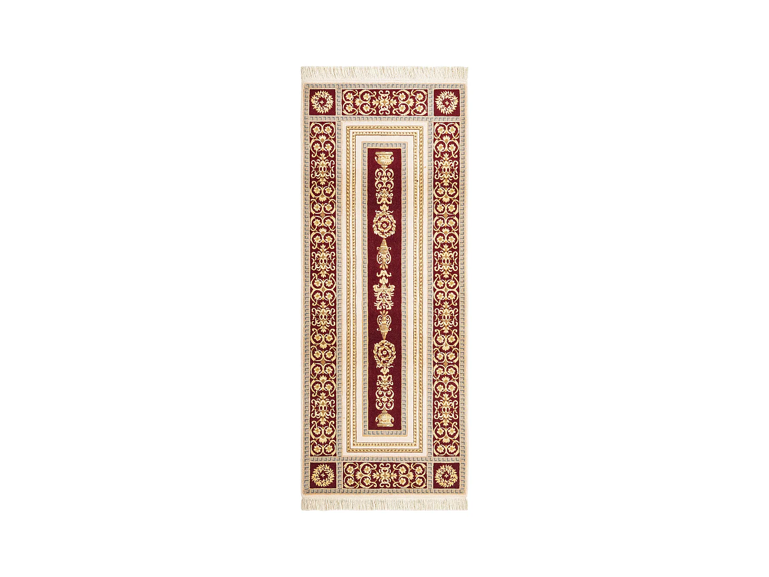 Tapis de couloir en laine 79x201 beige Darya