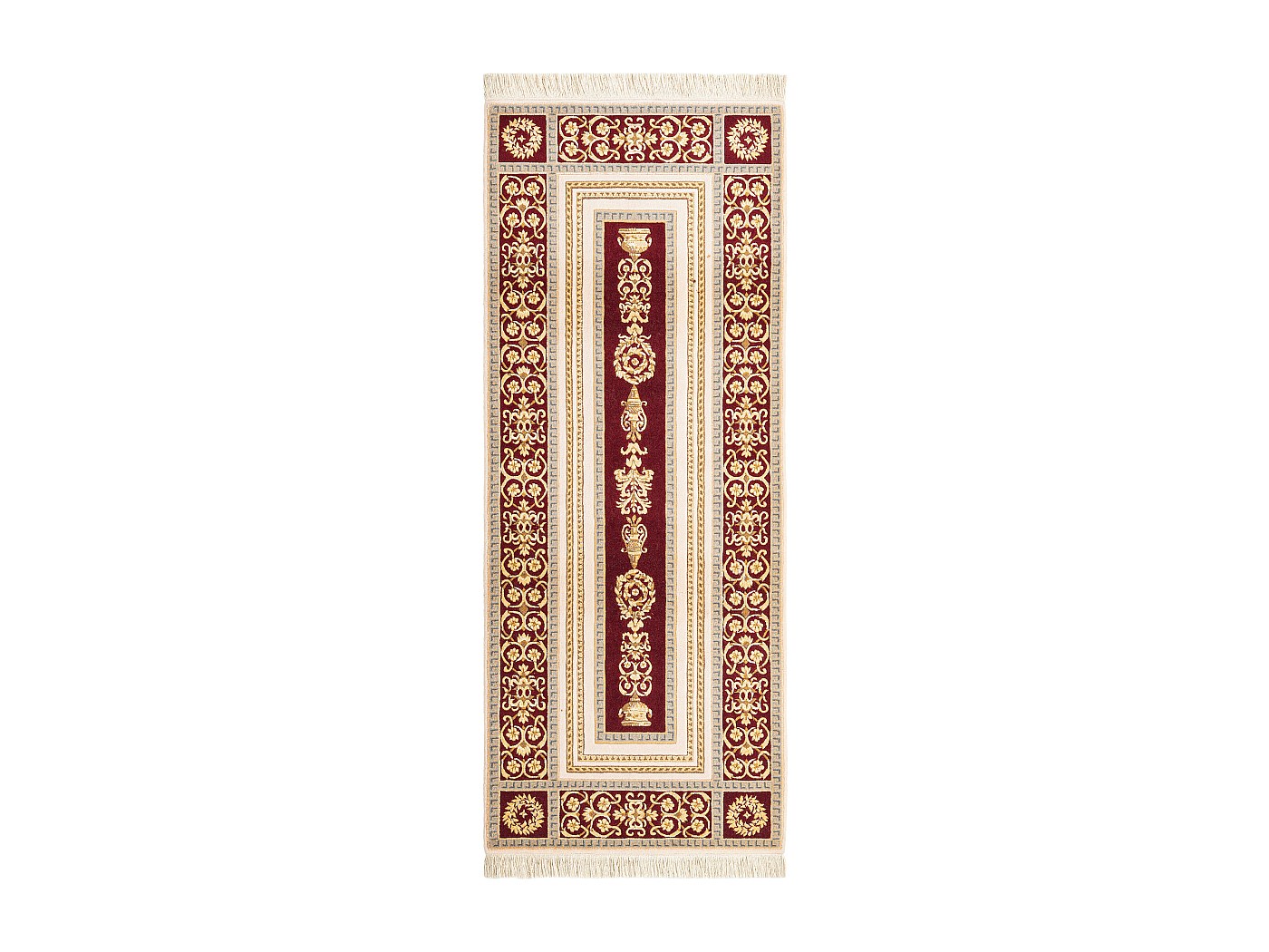 SHACOS Tappeto per Corridoio Antiscivolo 60x240 CM Extra Lungo Corridoio Hall Runner Vintage lavabile Cucina Pavimento Tappeti di Zona per Ingresso Camera da Letto Lavanderia Cucina