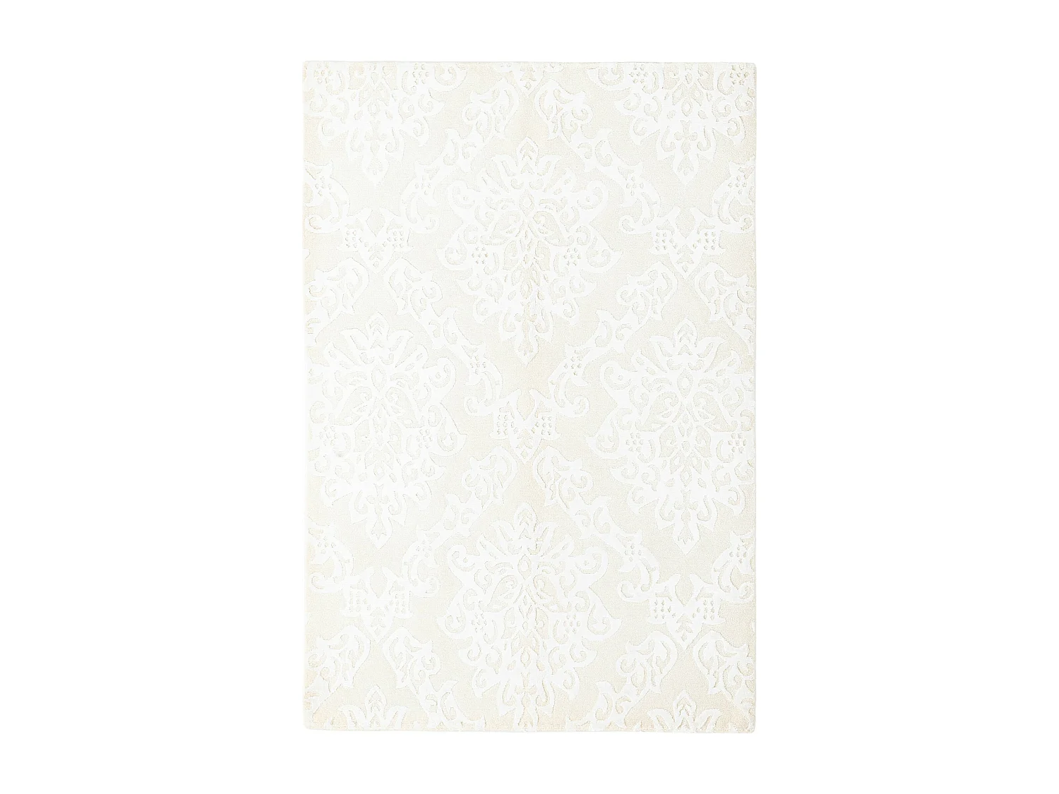 Tapis de laine 122x183 beige Darya