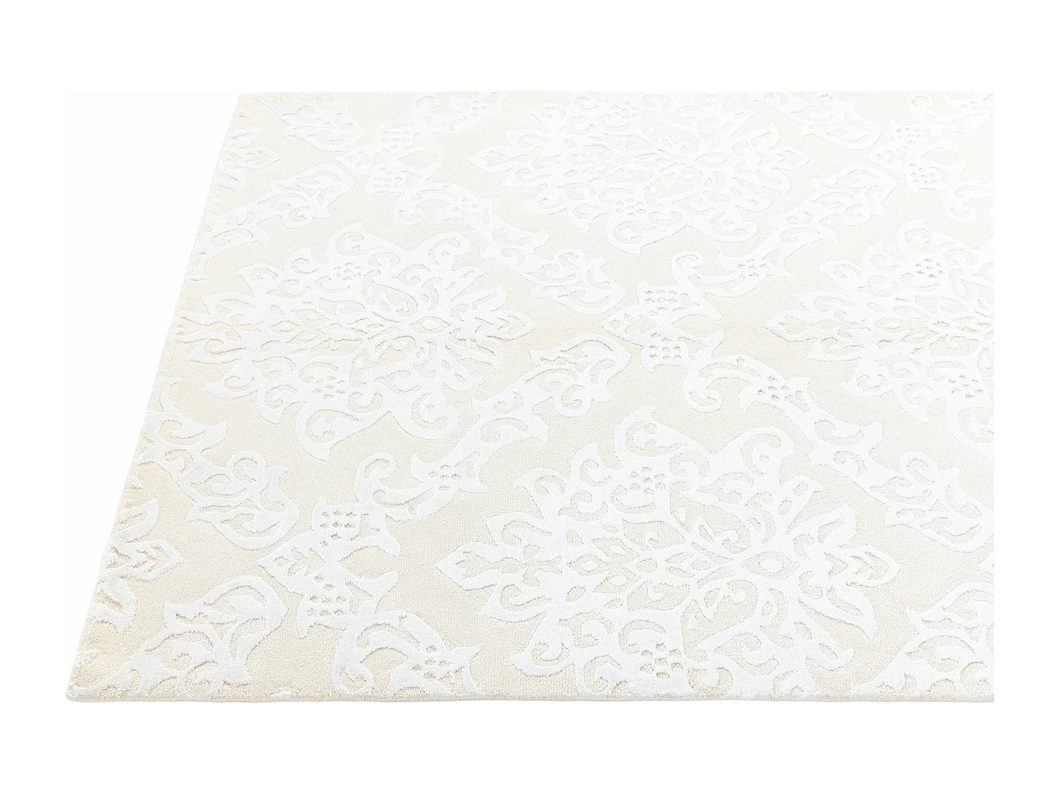 Tapis de laine 122x183 beige Darya