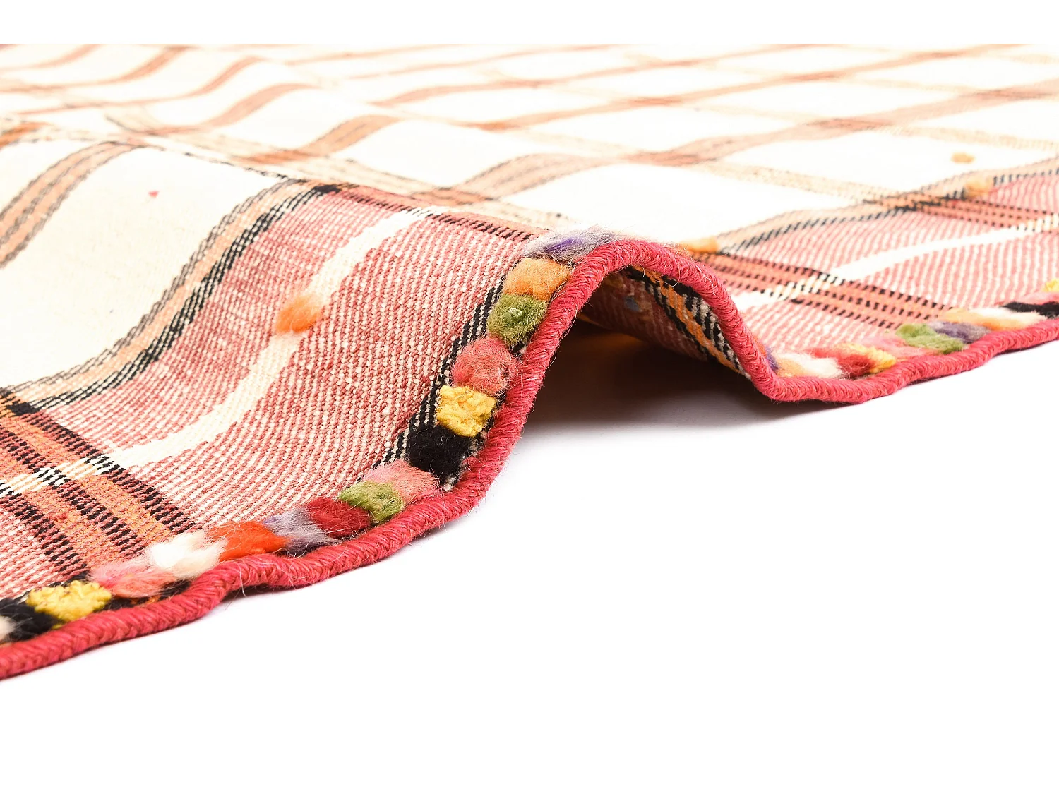 Tappeto in lana 159x224 beige Jajim