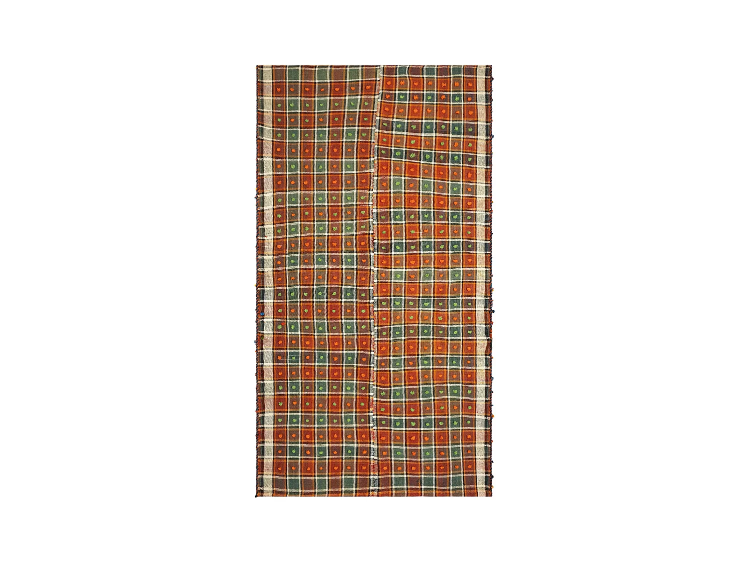 Tapis de laine 124x221 beige Jajim