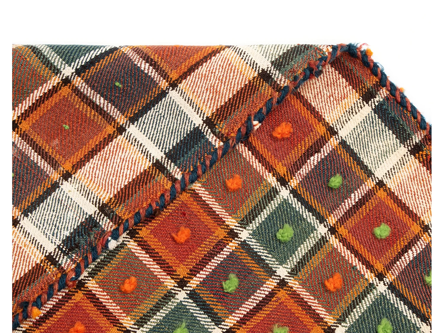 Wollteppich 124x221 Beige Jajim