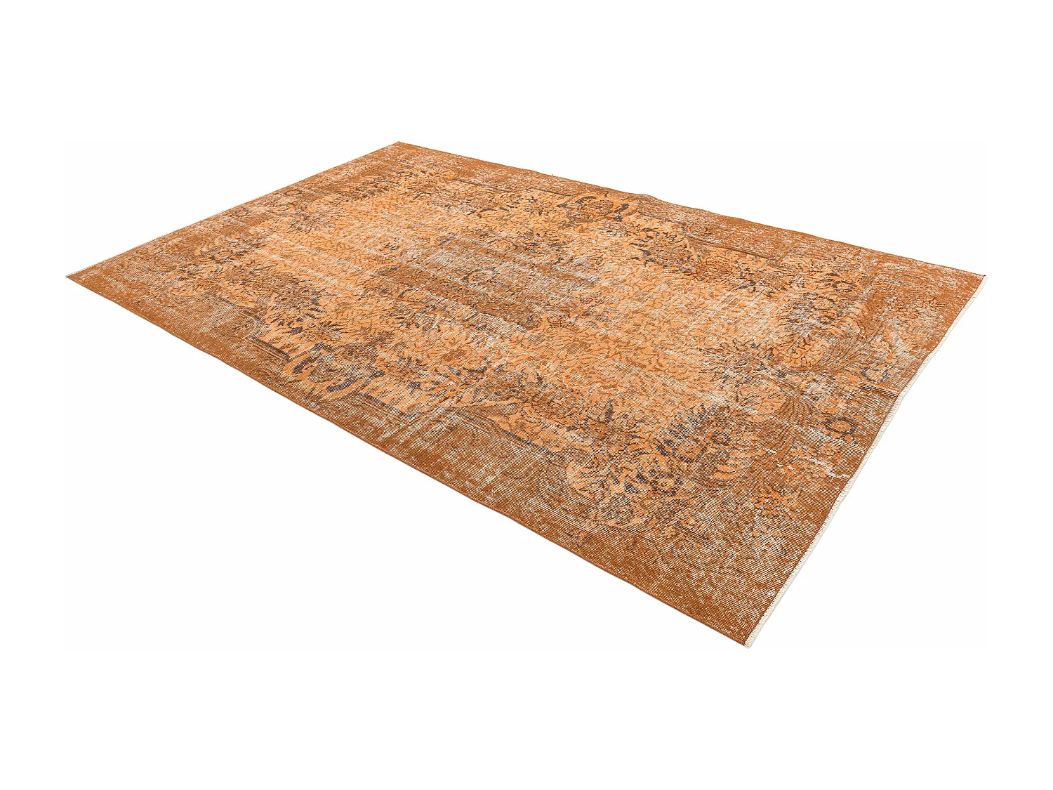 Wollteppich 168x274 Orange Ultra Vintage