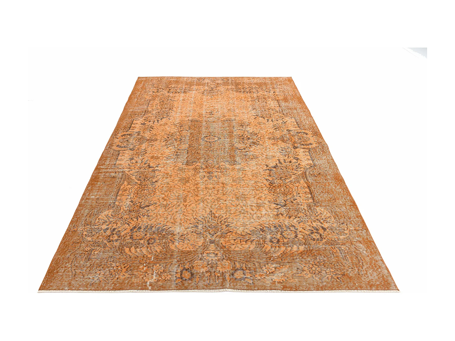 Tapis de laine 168x274 orange Ultra Vintage