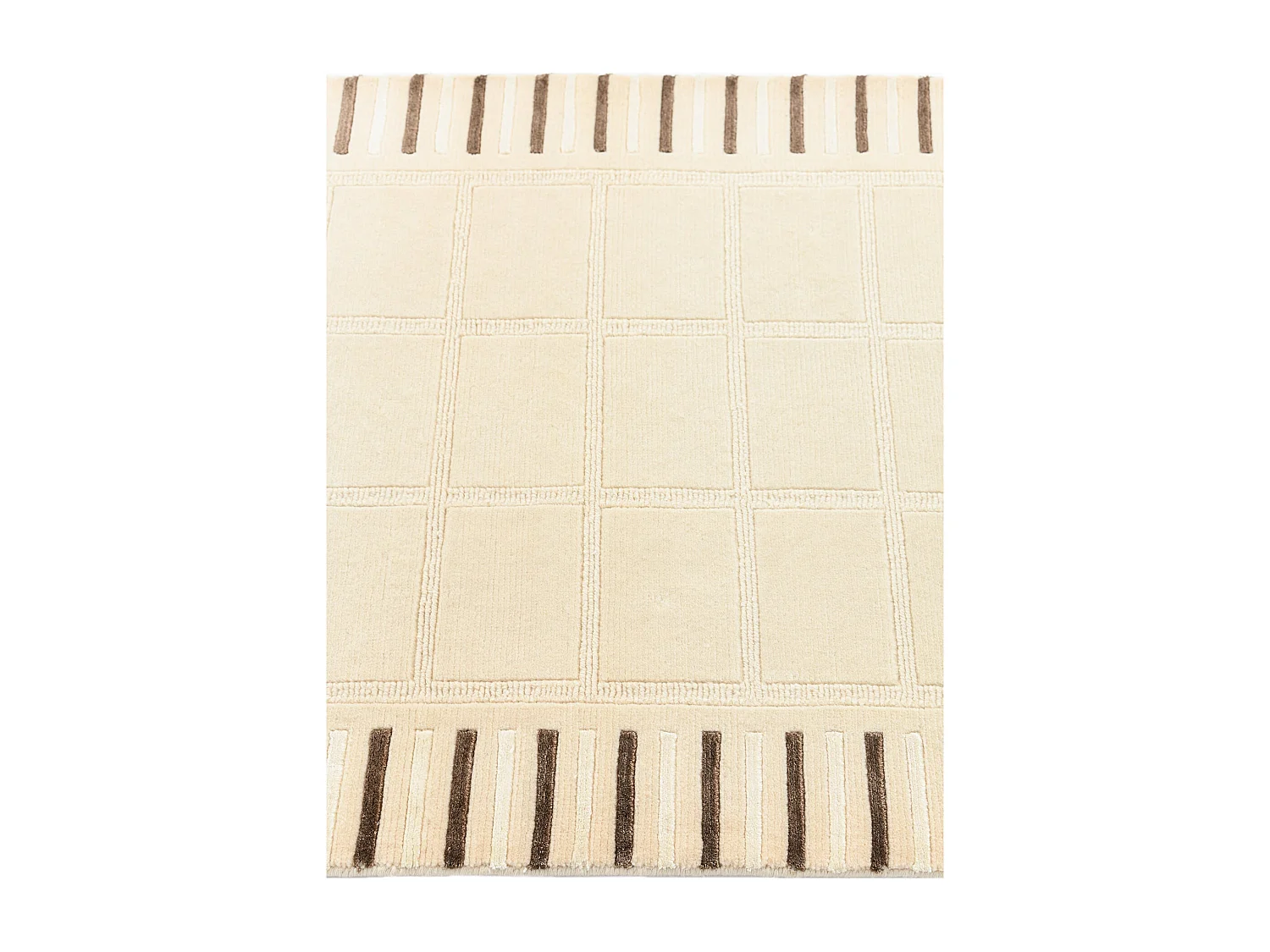 Tappeto per corridoio in lana 81x297 beige Darya