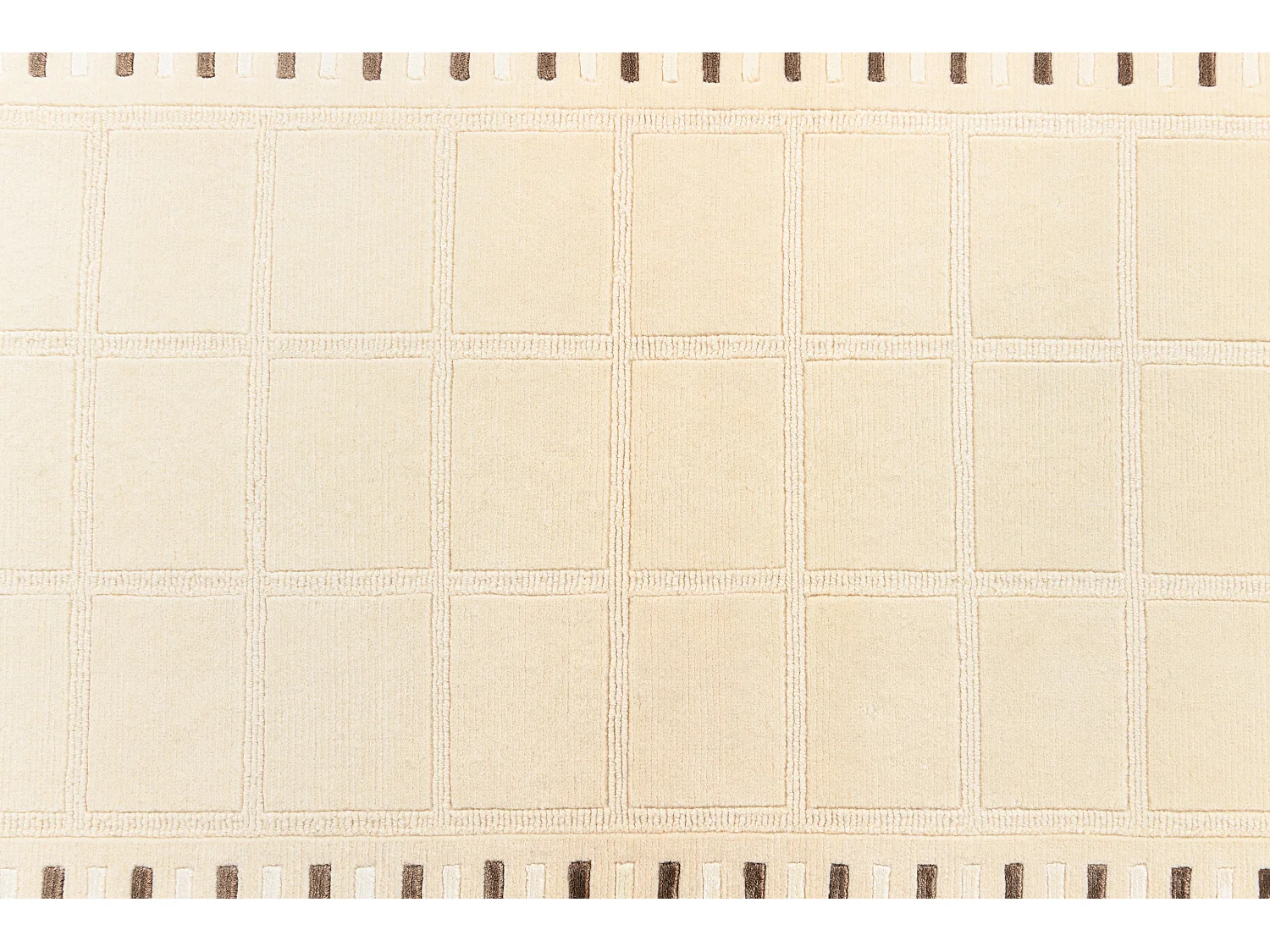Tappeto per corridoio in lana 81x297 beige Darya
