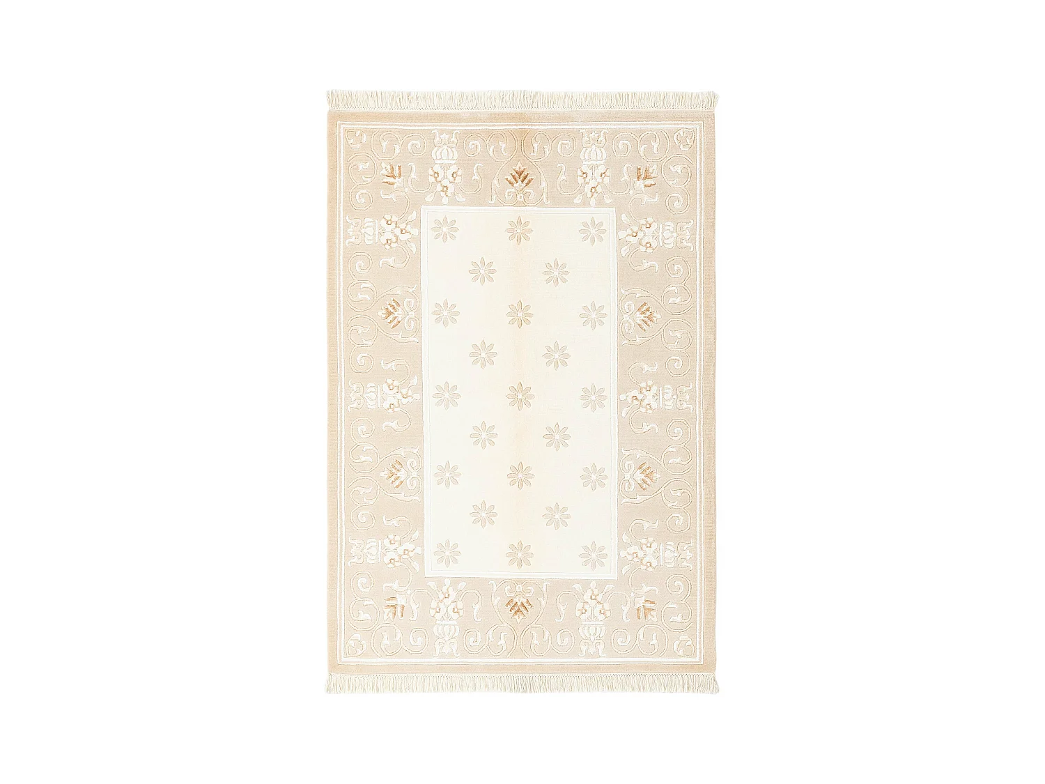 Tappeto in lana 124x180 beige Darya