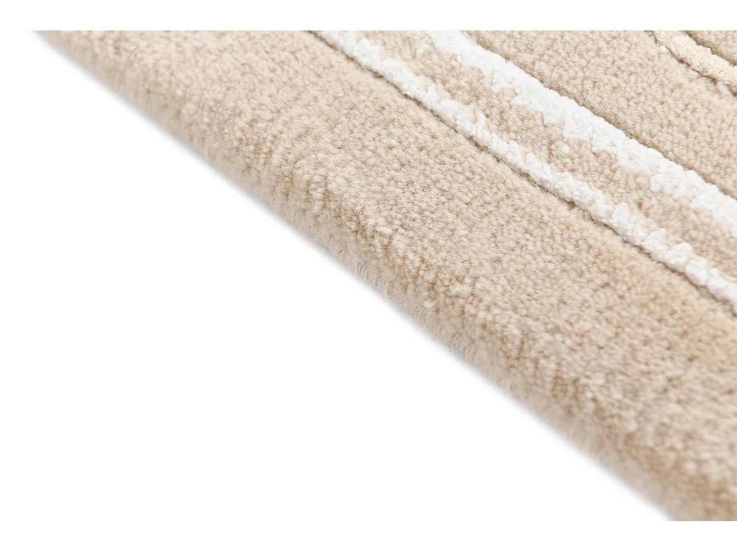 Tappeto in lana 124x180 beige Darya