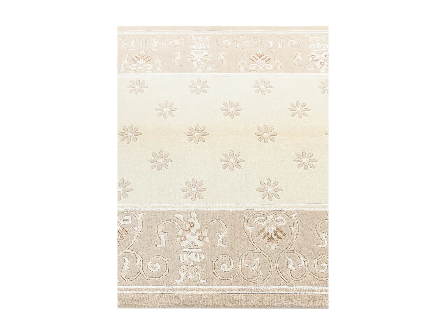 Tappeto in lana 124x180 beige Darya