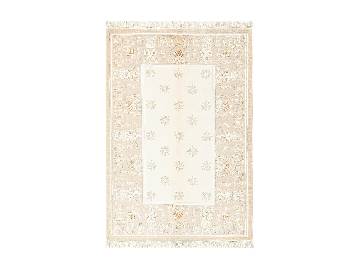 Tappeto in lana 124x180 beige Darya