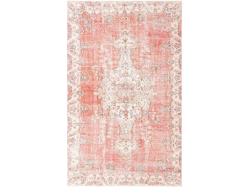 Wollteppich 168x267 Rosa Ultra Vintage