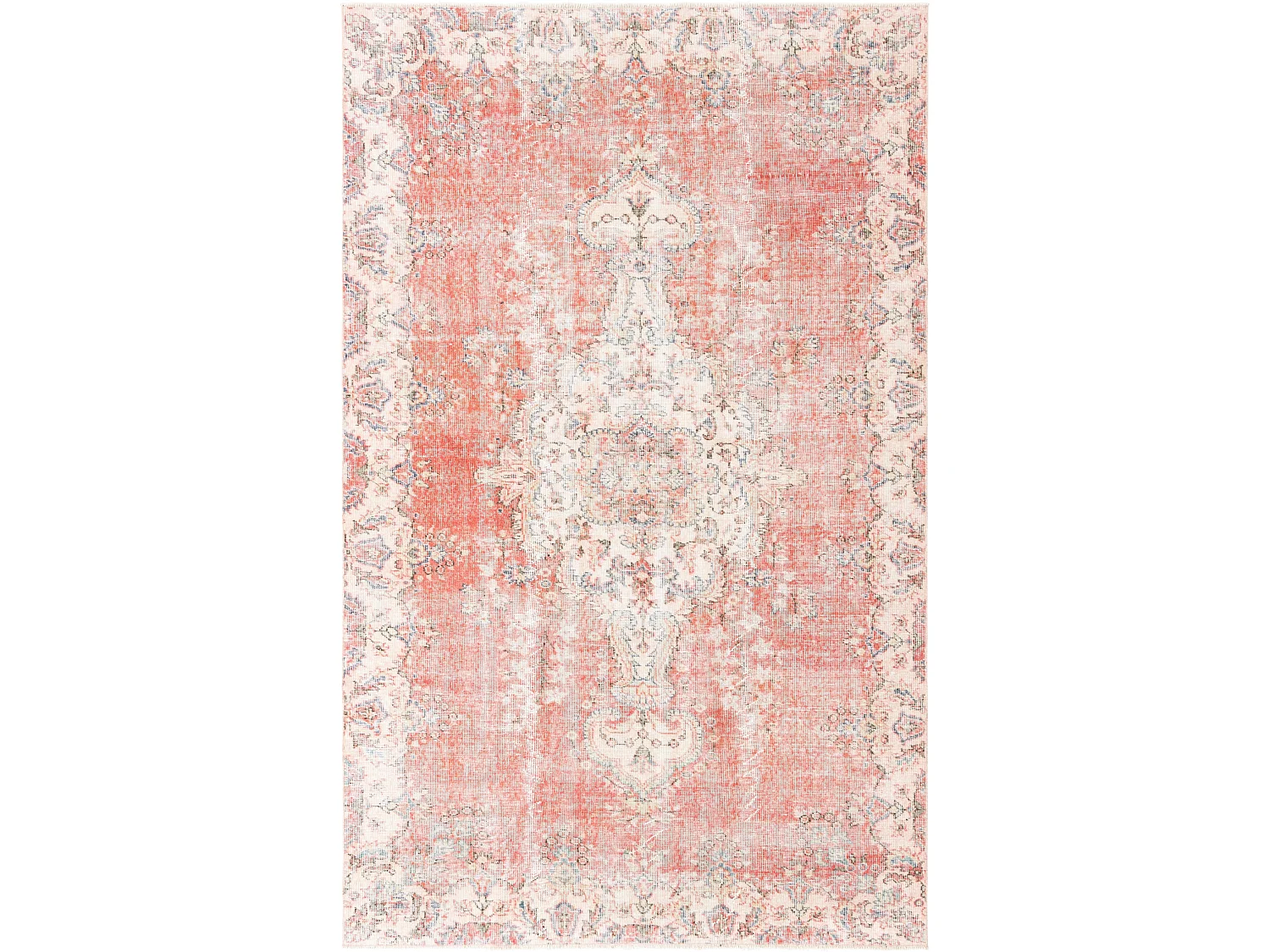 Tapis de laine 168x267 rose Ultra Vintage