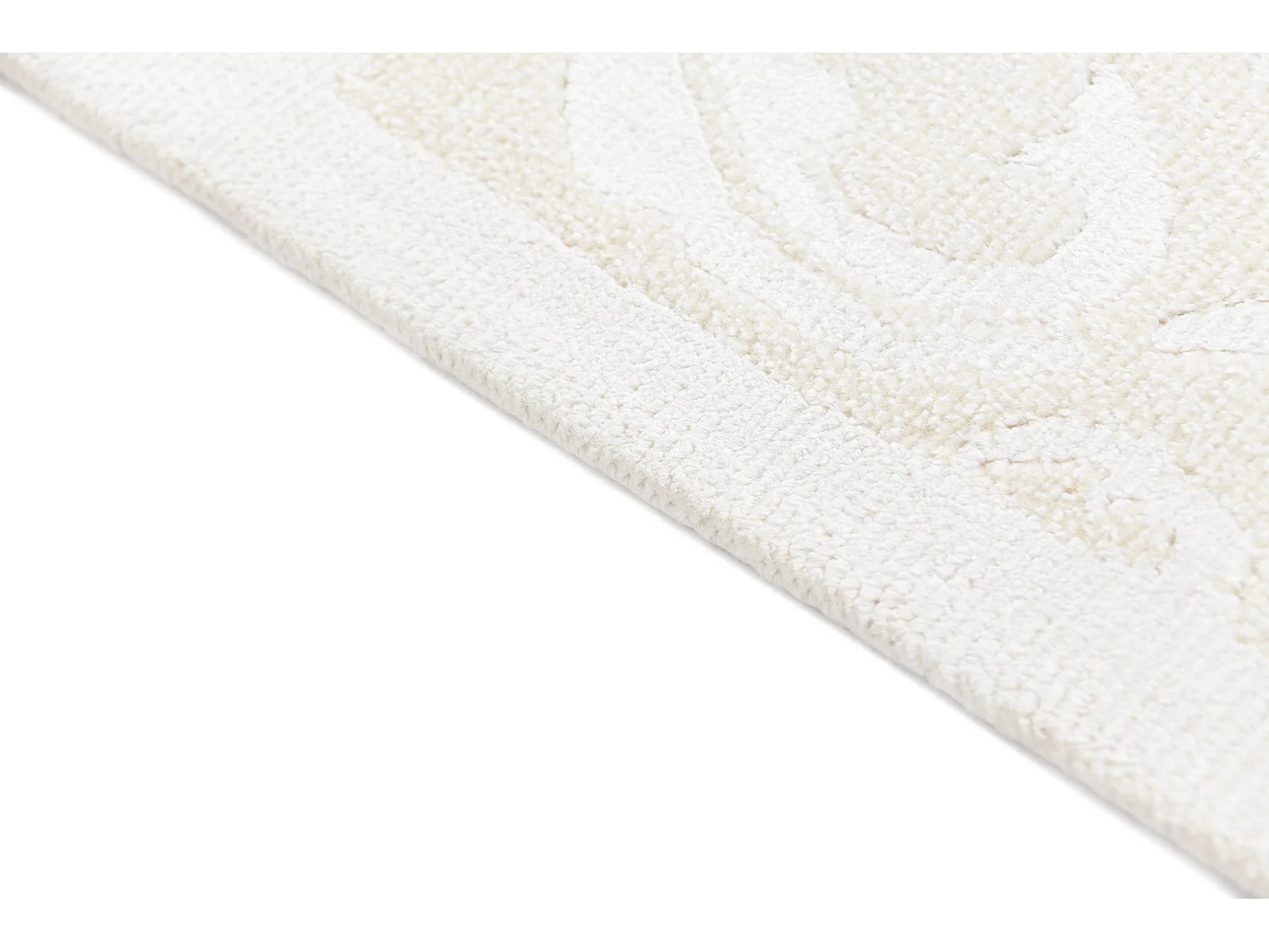 Tapis de couloir en laine 86x302 beige Darya