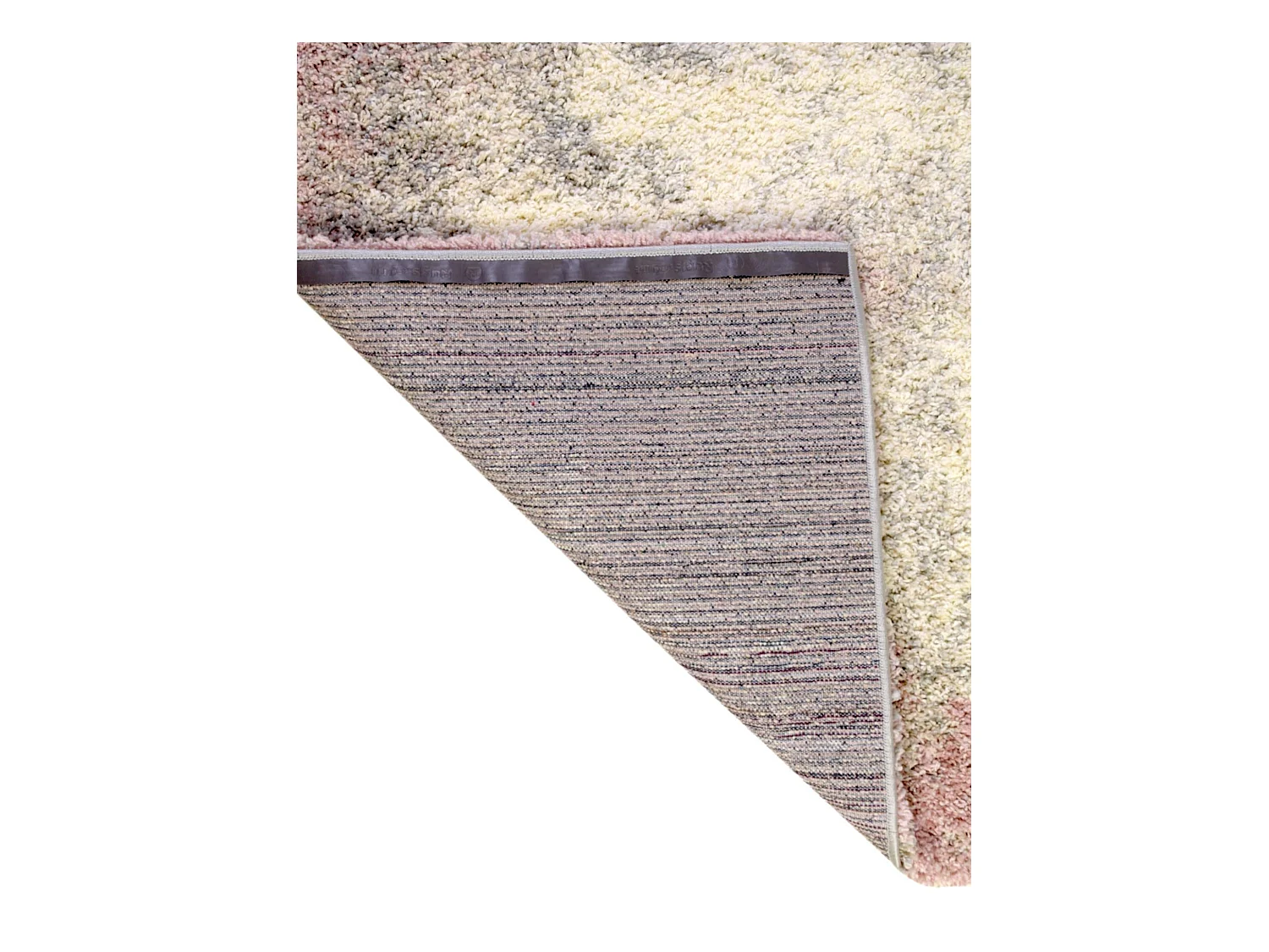 Tapis shaggy 275x365 beige - rose Lachen Haze
