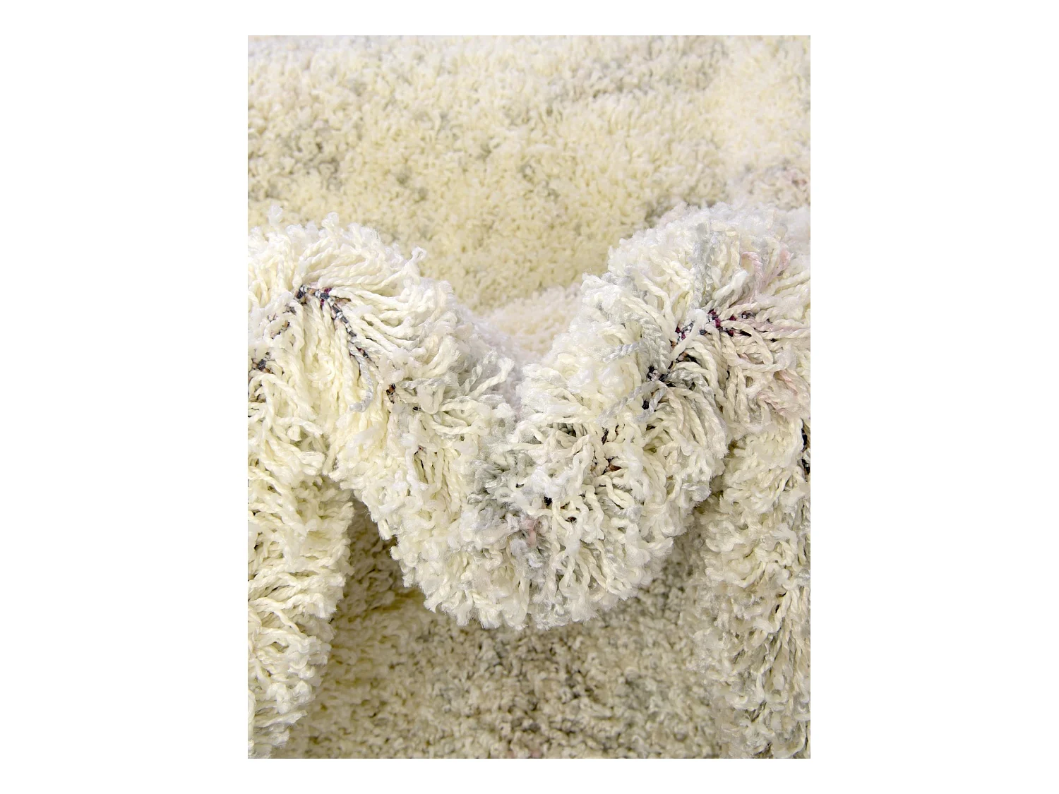 Tapis shaggy 275x365 beige - rose Lachen Haze
