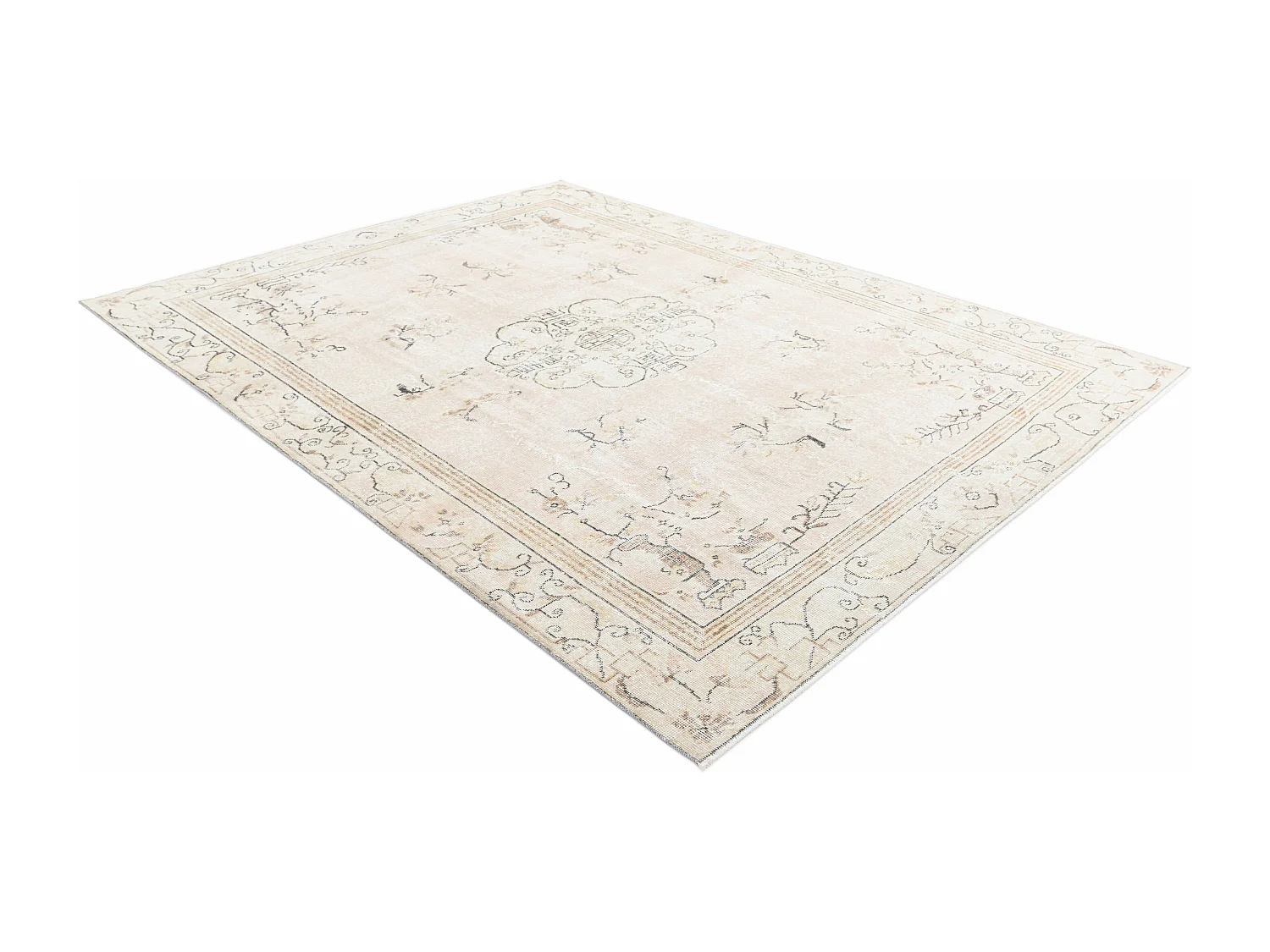 Tapis de laine 203x297 rose Ultra Vintage