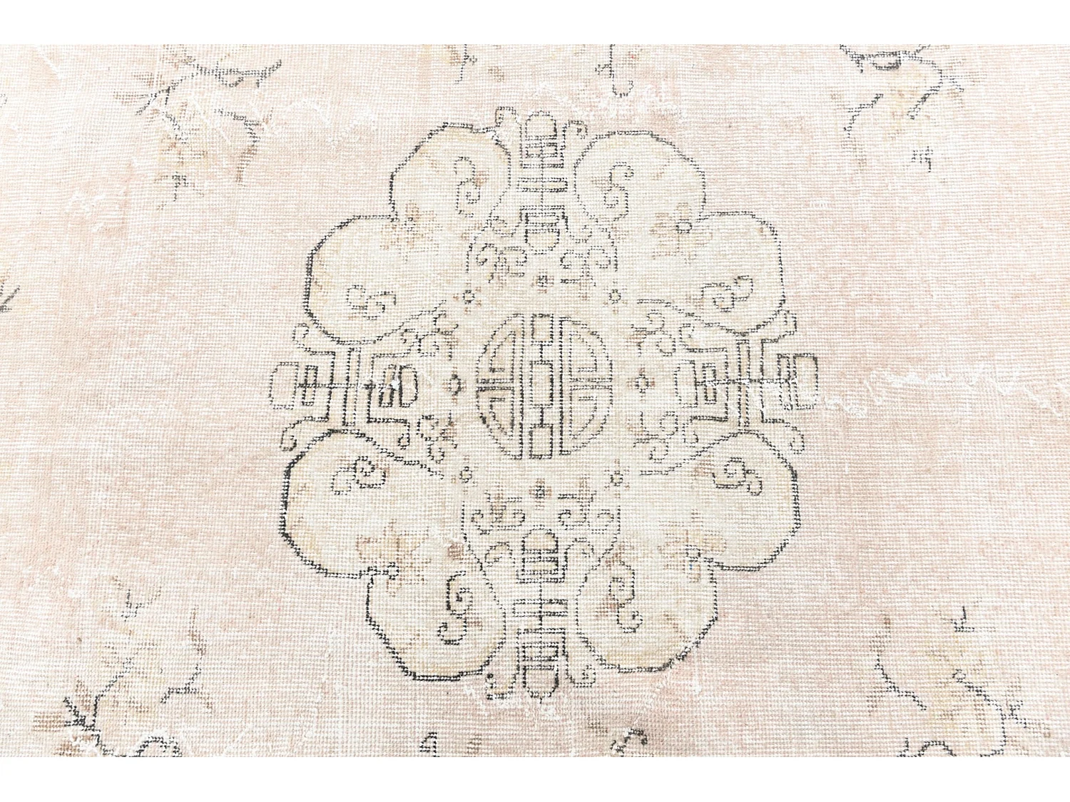 Tapis de laine 203x297 rose Ultra Vintage