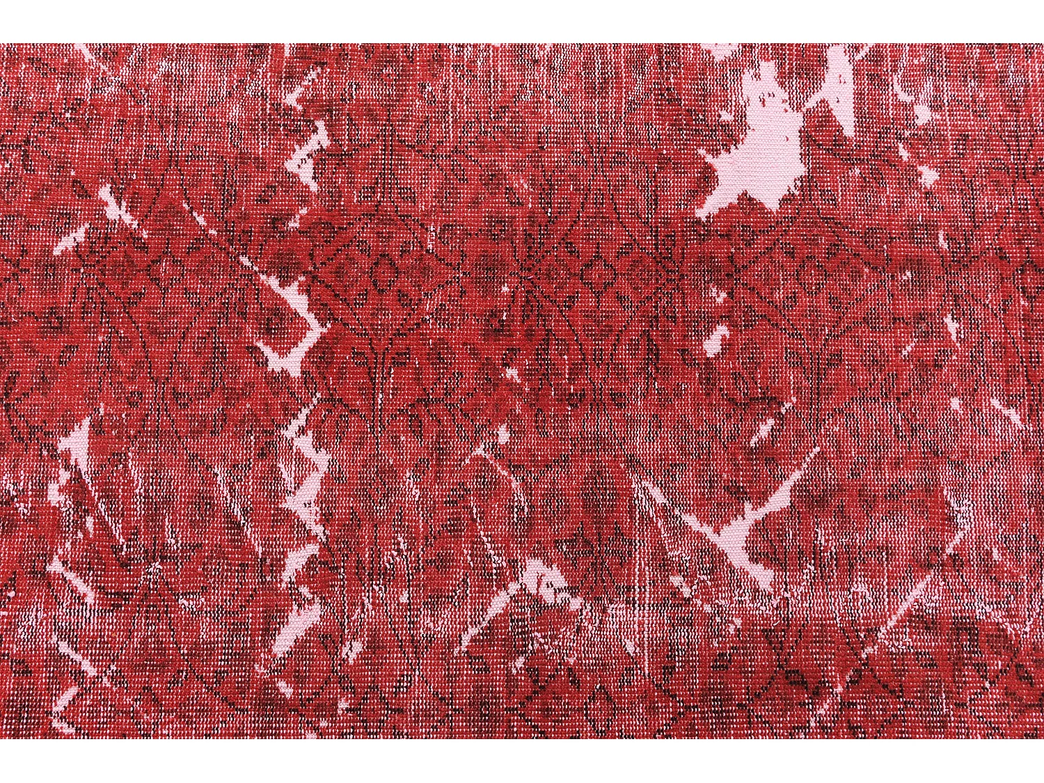 Wollteppich 188x282 Rot Ultra Vintage