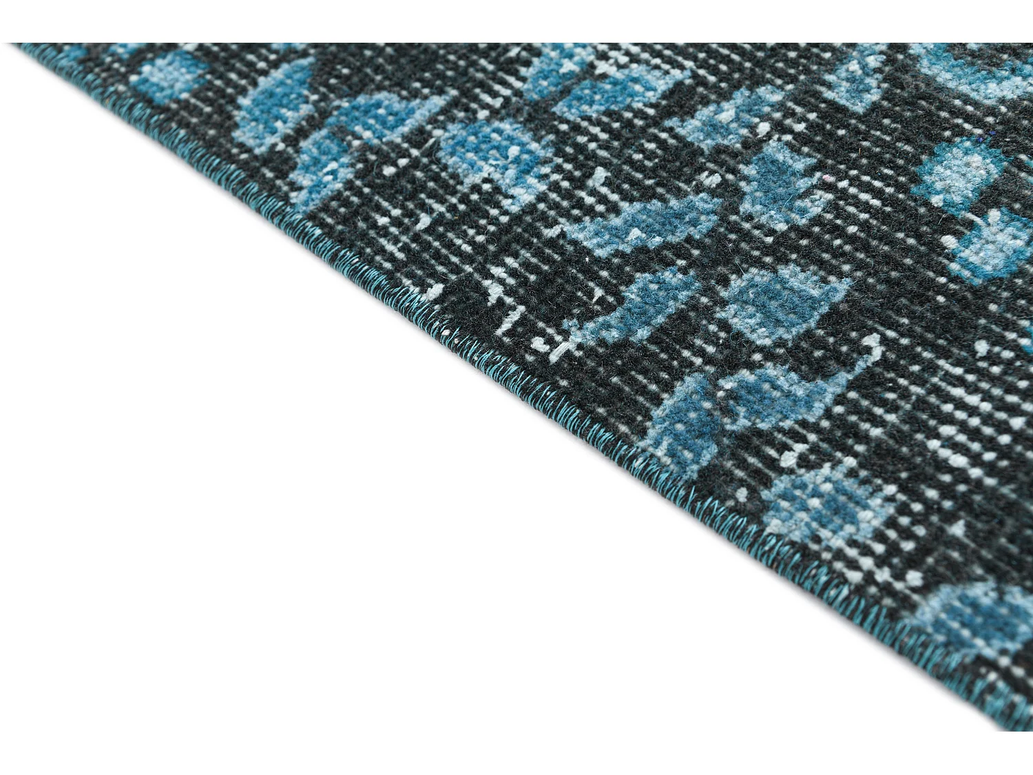 Tappeto in lana 178x282 turchese Ultra Vintage