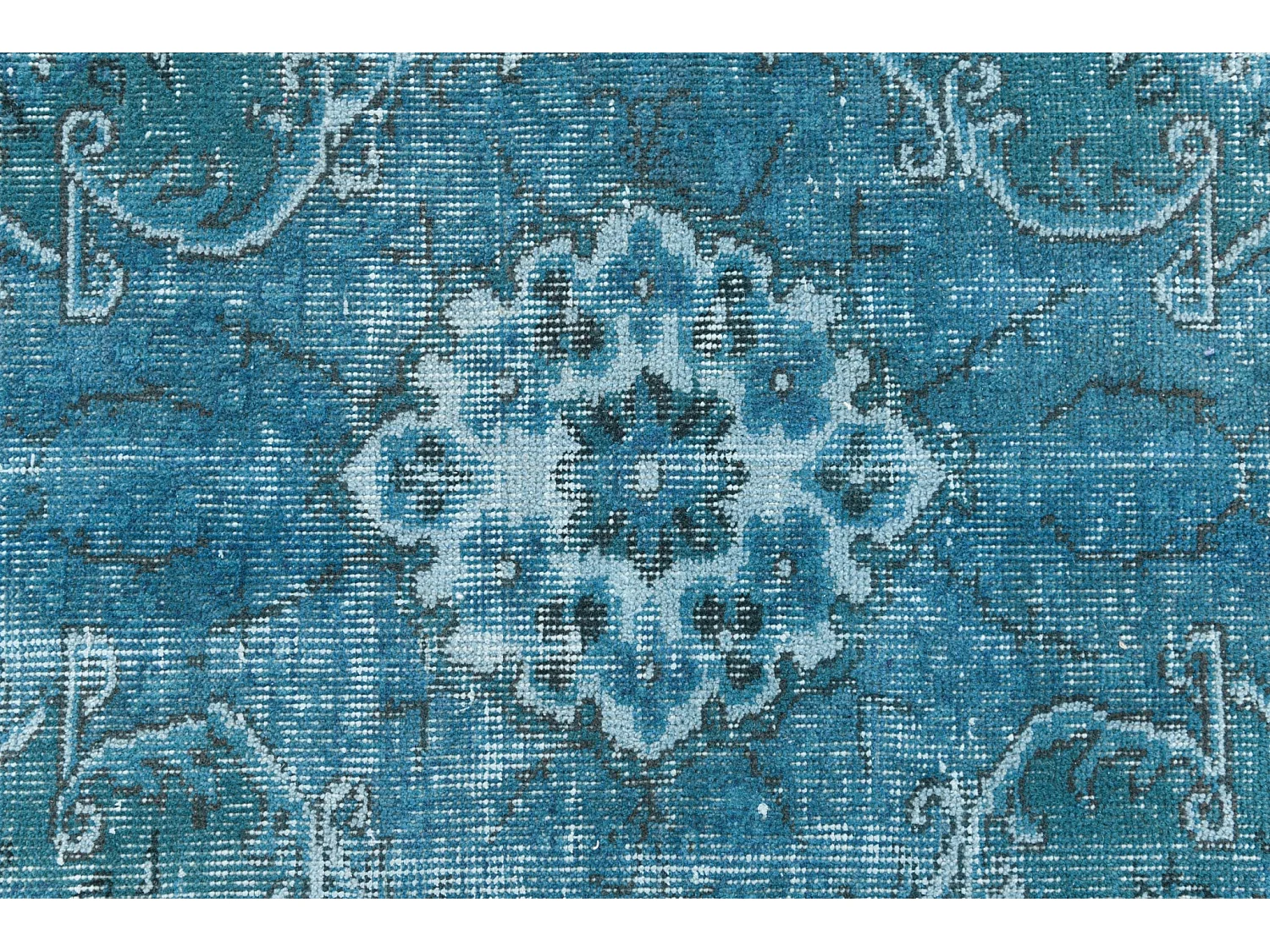 Tappeto in lana 178x282 turchese Ultra Vintage