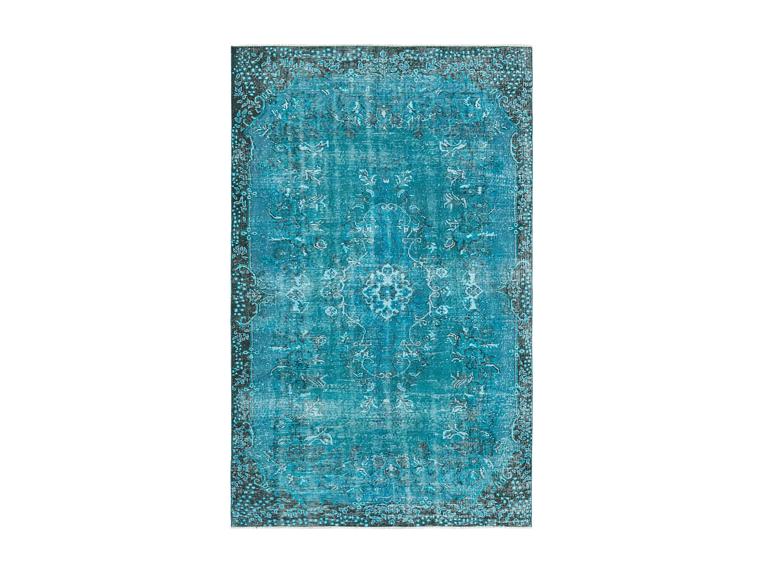 Tapis de laine 178x282 turquoise Ultra Vintage