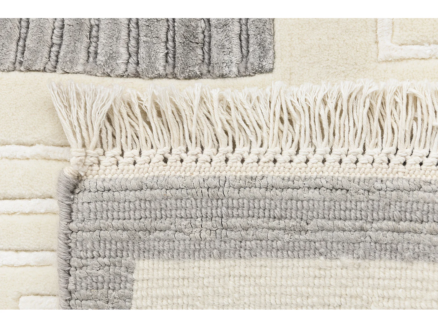 Tappeto per corridoio in lana 79x203 beige Darya