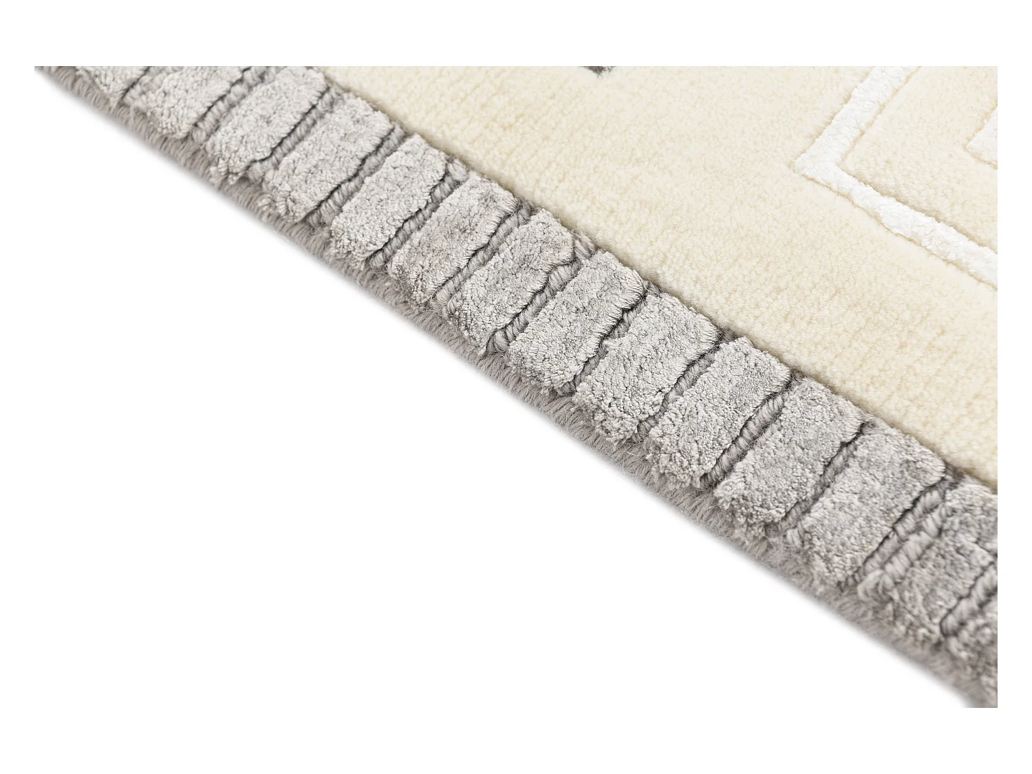 Tapis de couloir en laine 79x203 beige Darya