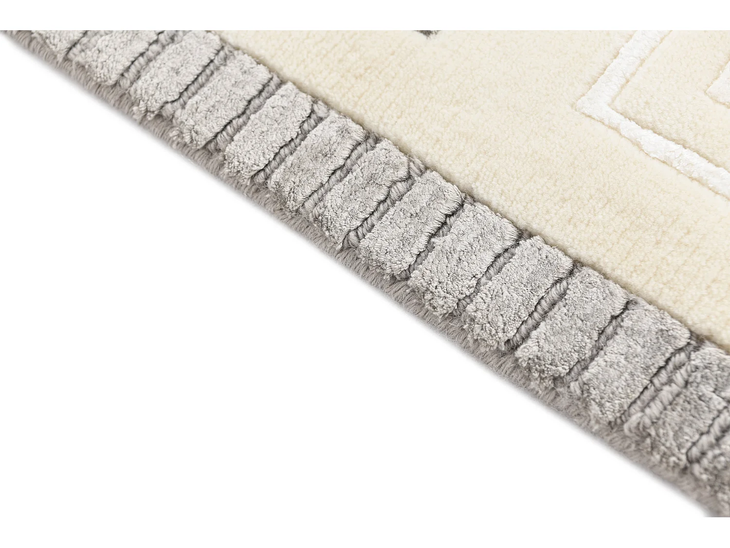 Tapis de couloir en laine 79x203 beige Darya