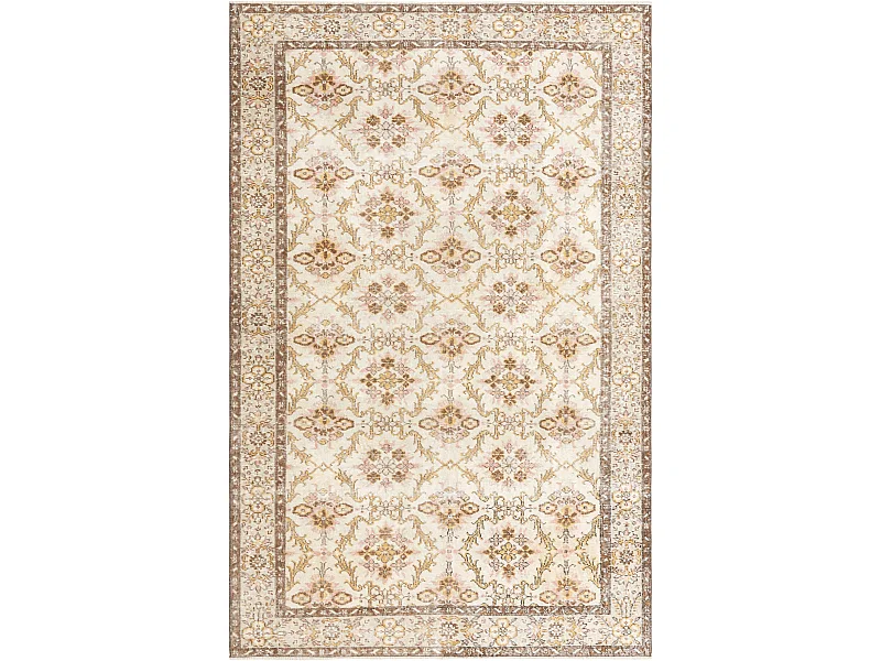 Tapis de laine 191x295 brun Ultra Vintage