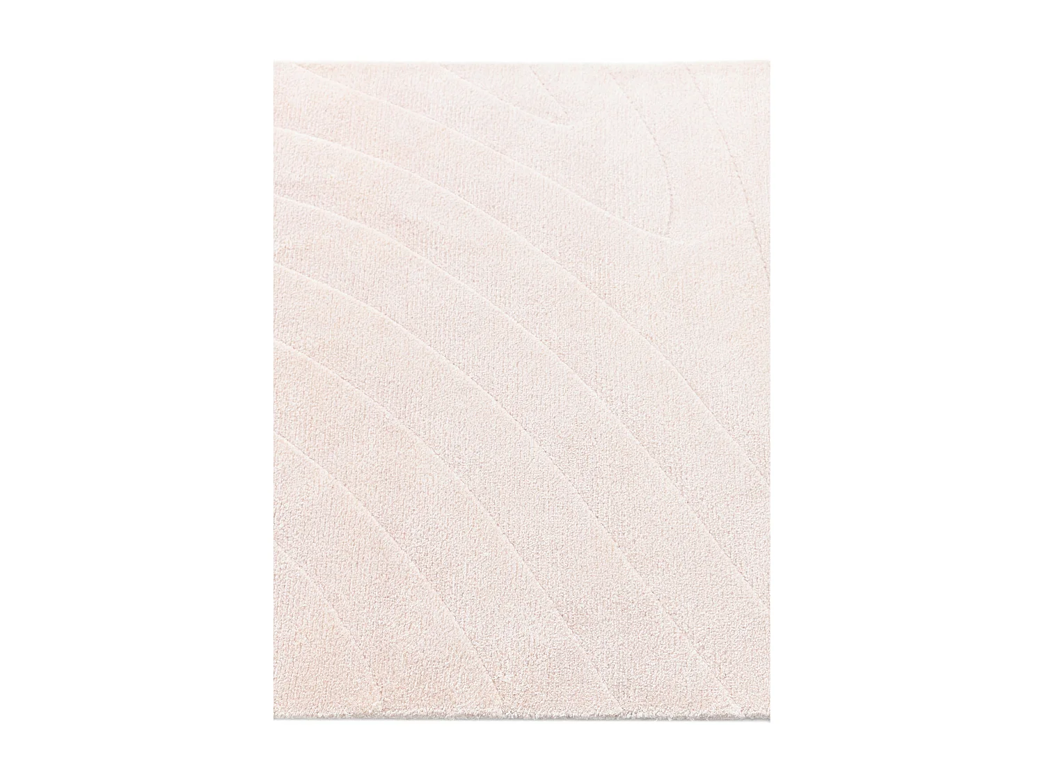 Tapis de couloir en laine 81x391 rose Darya