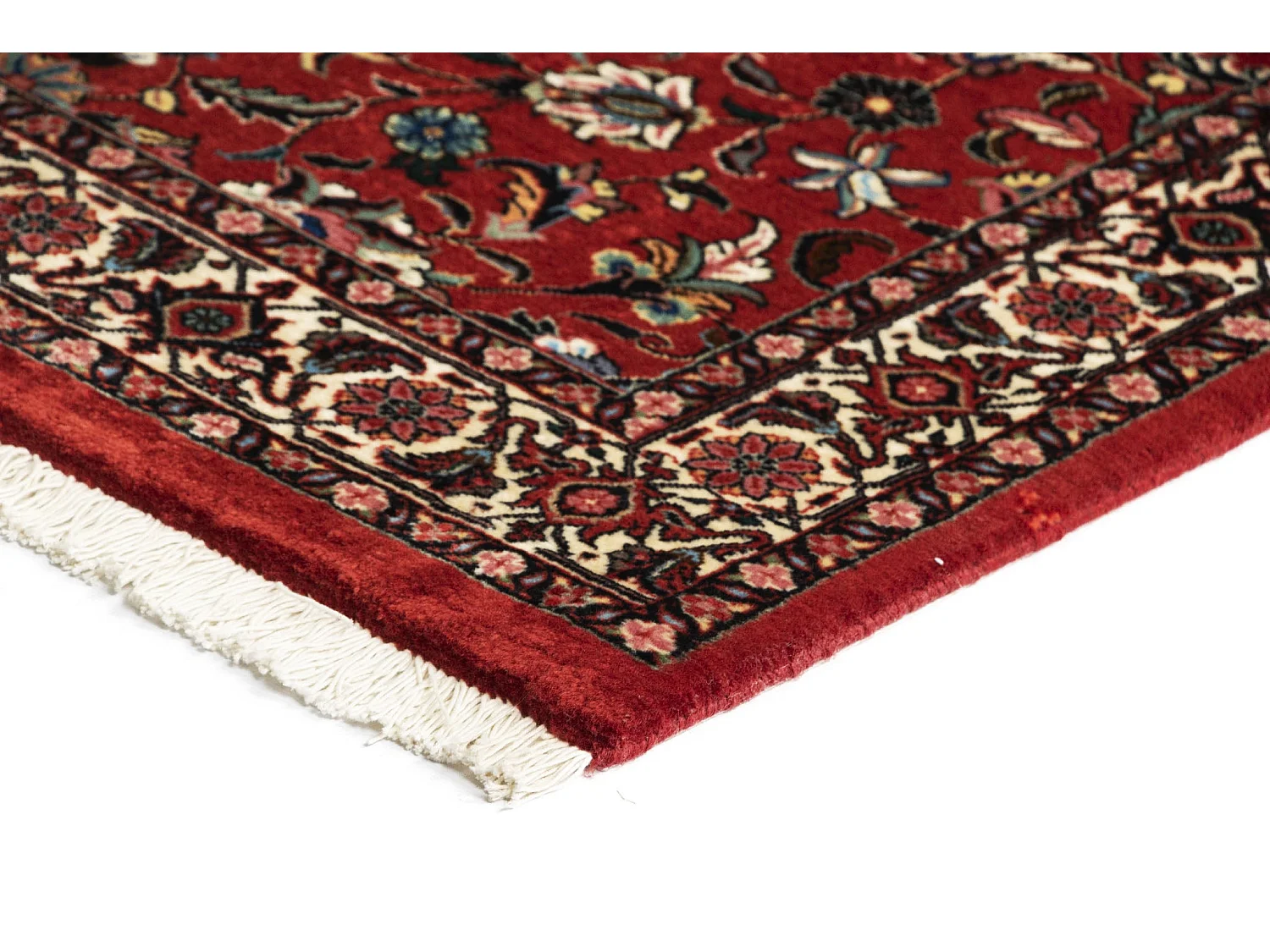 Tapis de couloir en laine 81x300 rouge Bidjar