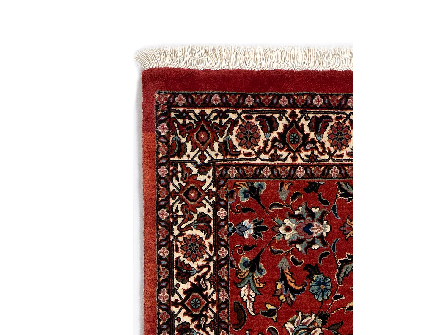 Tapis de couloir en laine 81x300 rouge Bidjar
