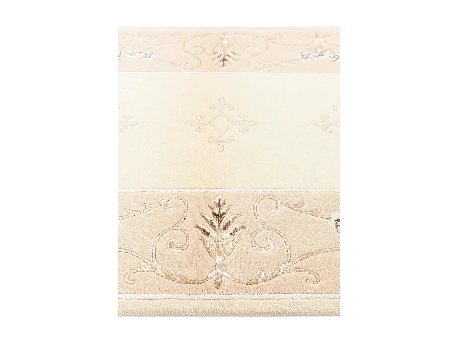 Wollteppich 94x155 Beige Darya