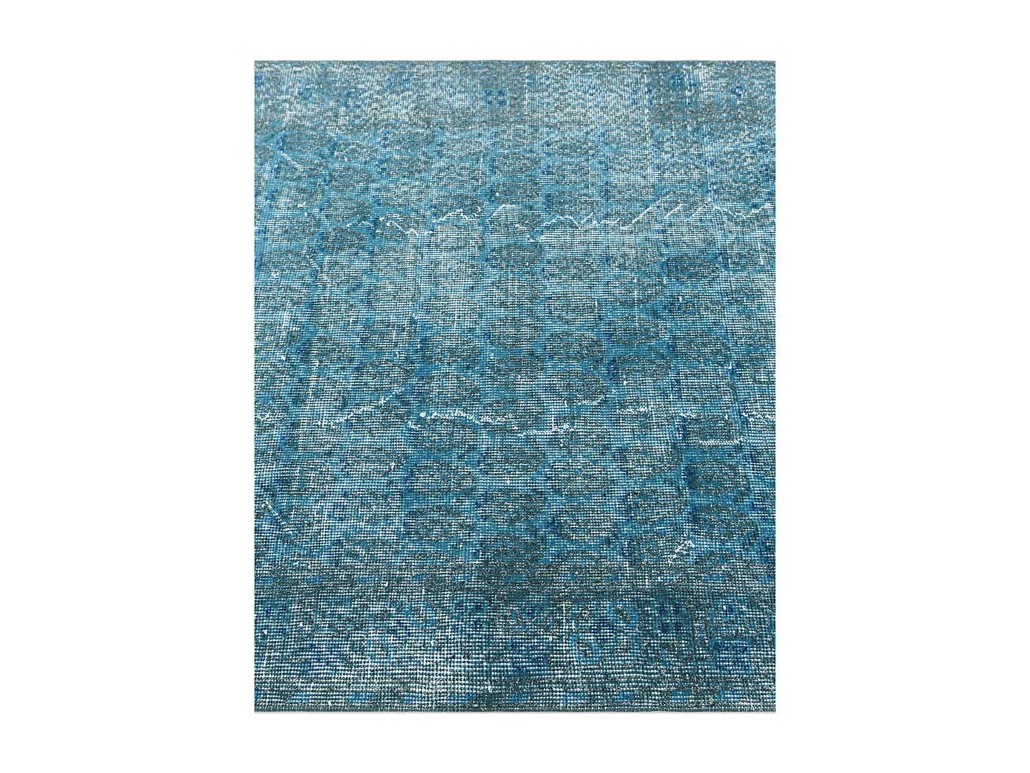 Tapis de laine 112x198 turquoise Ultra Vintage