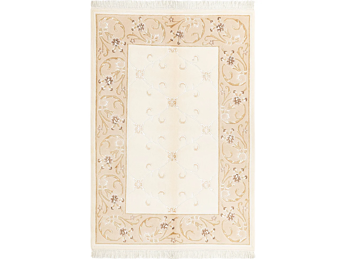 Tappeto in lana 124x180 beige Darya
