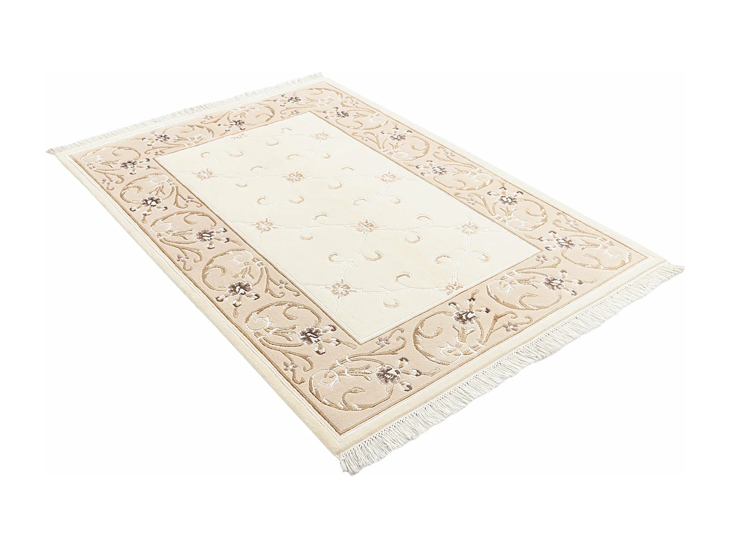 Tappeto in lana 124x180 beige Darya