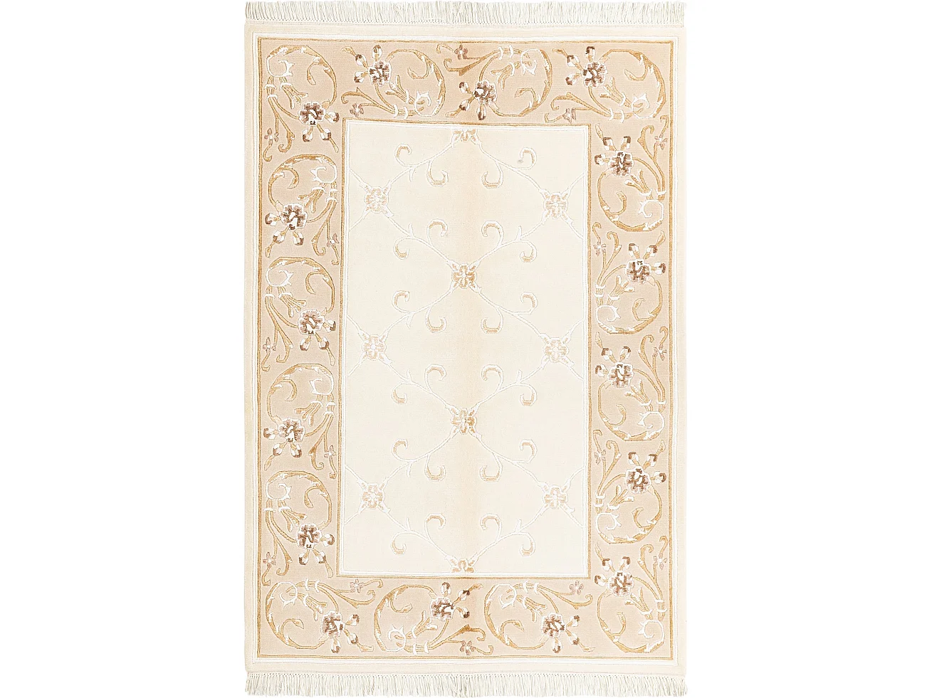 Tappeto in lana 124x180 beige Darya