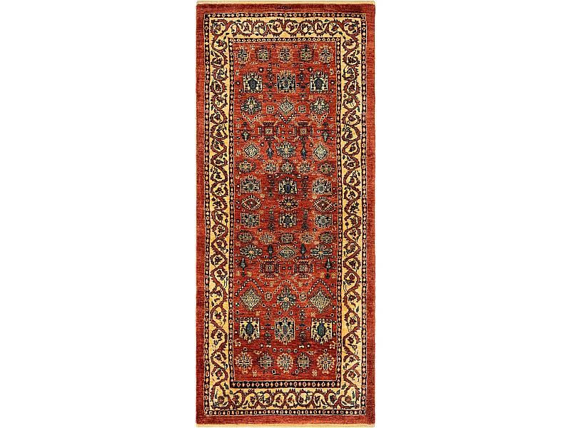 Tapis de couloir en laine 77x189 rouge Kashkuli