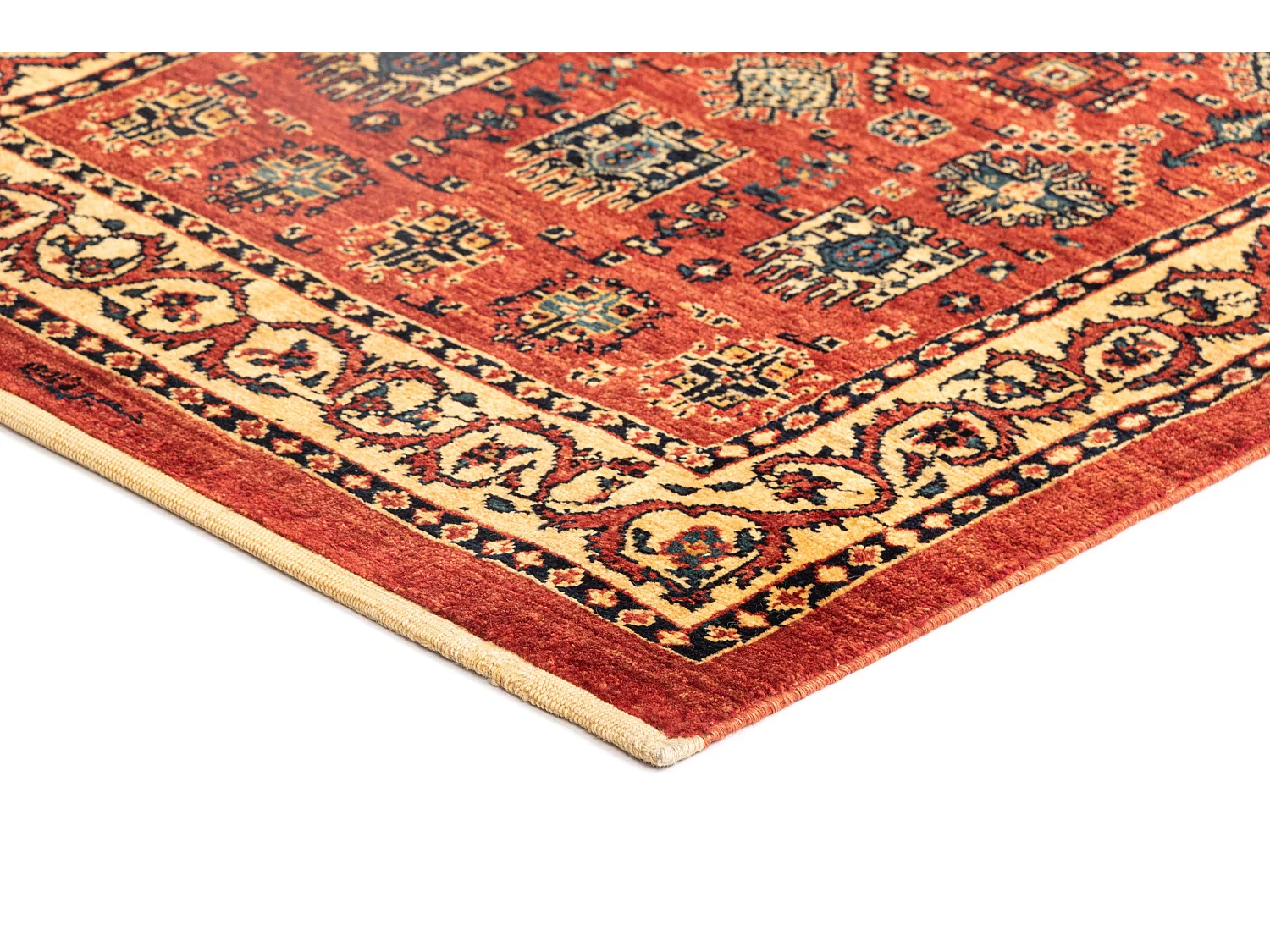Tapis de couloir en laine 77x189 rouge Kashkuli