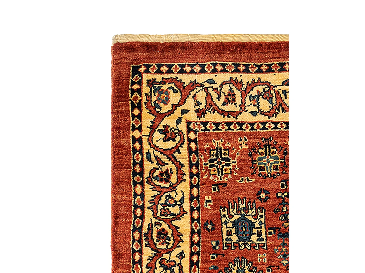 Tapis de couloir en laine 77x189 rouge Kashkuli