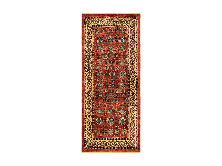 Tapis de couloir en laine 77x189 rouge Kashkuli
